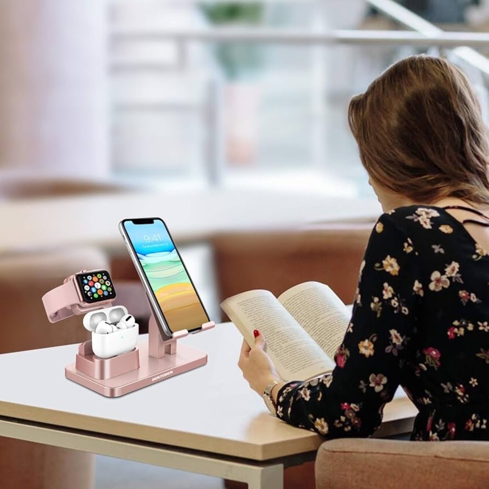 3-in-1 Charging Stand for AirPods, Apple Watch and iPhone - Picture 6 of 13